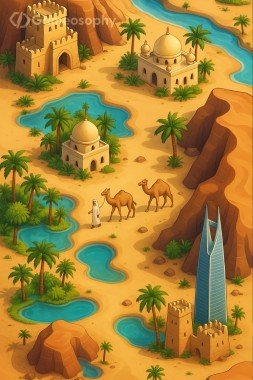 Desert Level Map Design