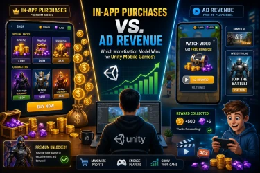 In-App Purchases vs. Ad Revenue for Unity Games: Which Monetization Model Works Best?