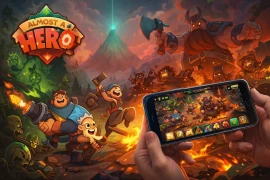 Almost a Hero Idle RPG Game – Unity Source Code Download Mobile RPG Game Template