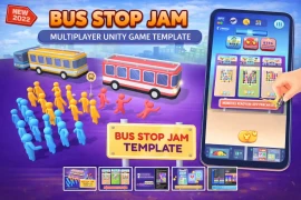 Bus Stop Jam Game – Complete Multiplayer Unity Project Template