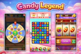 Candy Legend Unity Game – Full Source Code