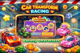 Car Transform Racing Unity Game – Multi Vehicle Racing with Full Source Code
