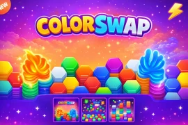 Hexa Color Sort Puzzle Game Unity Source Code – AdMob Ready Mobile Game Template