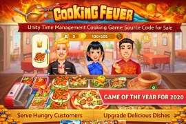 Cooking Fever – Unity Time Management Game Source Code