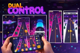 Dual Control Unity Game Source Code – Hypercasual Car Control Mobile Game