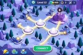 Energy Connect Unity Game Source Code  Complete Puzzle Strategy Game