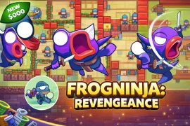 Frog Ninja Revengeance – Action Puzzle Unity Game Source Code