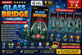 Glass Bridge Unity Game Template – Complete Source Code with AdMob Integration