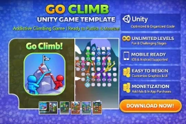 Go Climb Unity Game Template – Addictive Puzzle Climbing Game Source Code