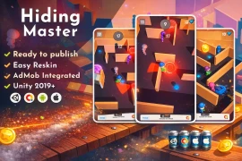 Hiding Master Unity Template  Hyper Casual Stealth Game with Easy Reskin