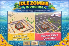Idle Zombie Invasion – Unity Idle Strategy Game Source Code