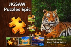 Jigsaw Puzzles Epic Unity Source Code – HD Puzzle Game with Easy Reskin