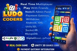 Ludo Online Multiplayer Game – Unity 3D Source Code with Real Cash & Payment Gateway