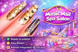 Magic Nail Spa Game in Unity – Manicure & Beauty Salon Simulator