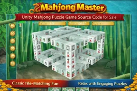 Mahjong Master – Unity 3D Puzzle Game Source Code
