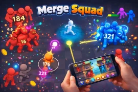 Merge Squad Unity Game Source Code – Action Merge Battle Mobile Game