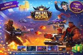 Metal Squad Unity Source Code