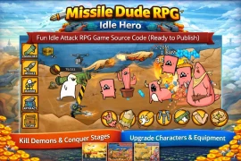 Missile Dude RPG : idle hero