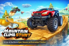 Mountain Climb Stunt Car Unity Source Code – Extreme Racing & Stunt Simulator