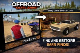 Offroad Outlaws Game – Complete Unity Source Code with Vehicles & Missions