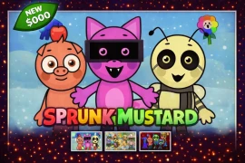 Sprunki Mustard – Kids Adventure Unity Game Source Code