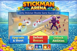 Stickman Arena – Action-Packed Stickman Battle Game (Unity)