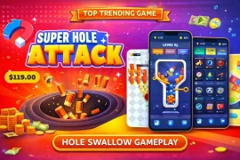 Super Hole Attack Game – Unity Source Code