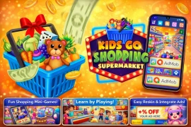 Supermarket Mania Unity Game Template – Kids Shopping Game with AdMob