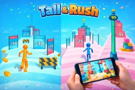 Tall & Rush Unity Game Source Code