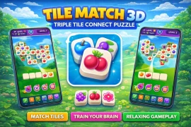 Triple Match 3 Relaxing Tile Matching Puzzle Game