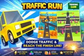 Traffic Run – Addictive Car Racing & Traffic Dodge Game