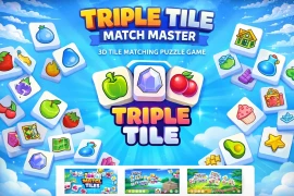 Triple Tile Match Master – Unity Tile Matching Puzzle Game Source Code with AdMob