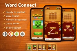 Unity Word Connect Game Source Code – Ready to Publish Puzzle Game Template