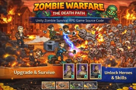 Zombie Warfare The Death Path – Unity Zombie Survival Game Source Code