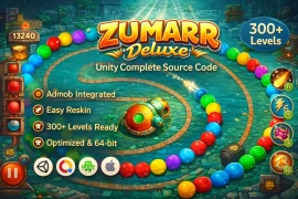 Zumar Deluxe Unity Game Source Code – 300+ Levels Puzzle Game