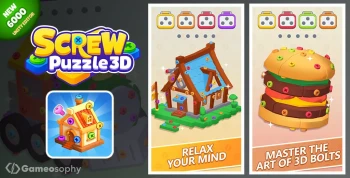 Screw Bolts 3D | Unity Game