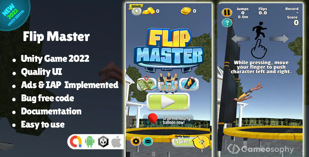 Flip Master Premium Game Template