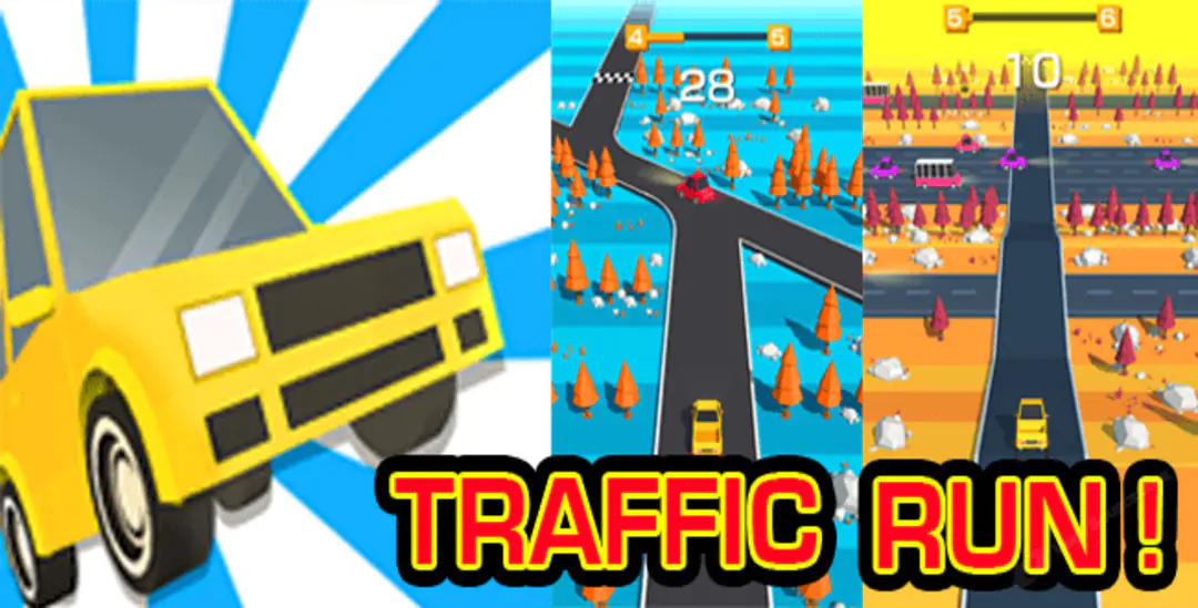 Traffic Run | Unity source code