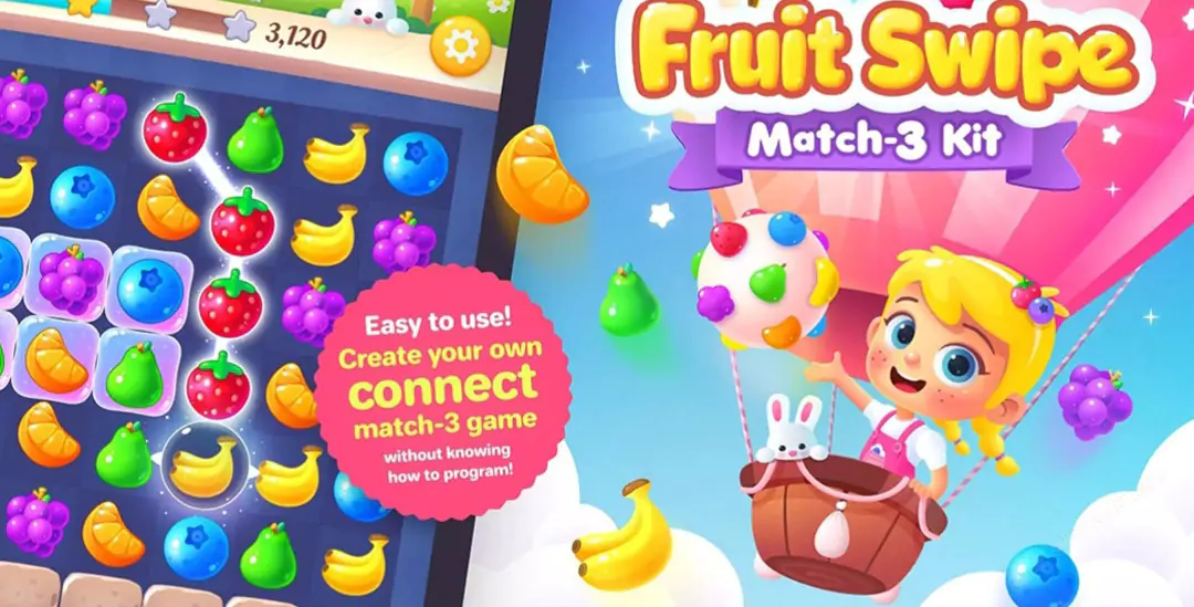 Fruit Swipe | Unity source code