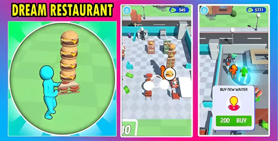 Dream Restaurant | Unity source code