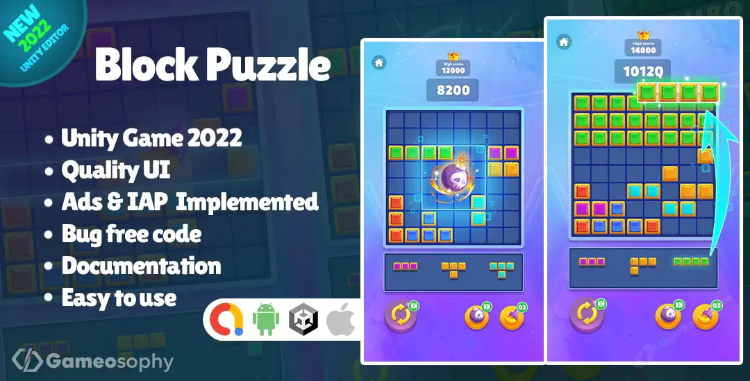 Block Puzzle | Unity source code