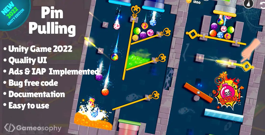 Pin Pulling - Unity Game