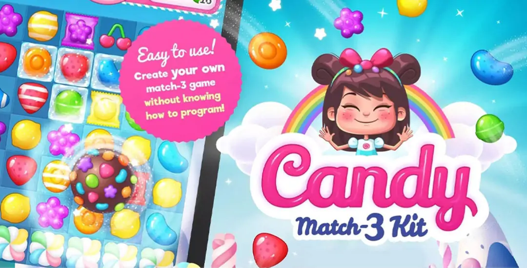 Candy Match 3 Kit | Unity source code