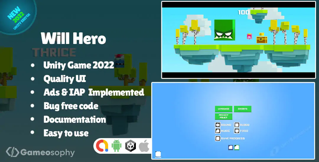 Will Hero Game Development Assets