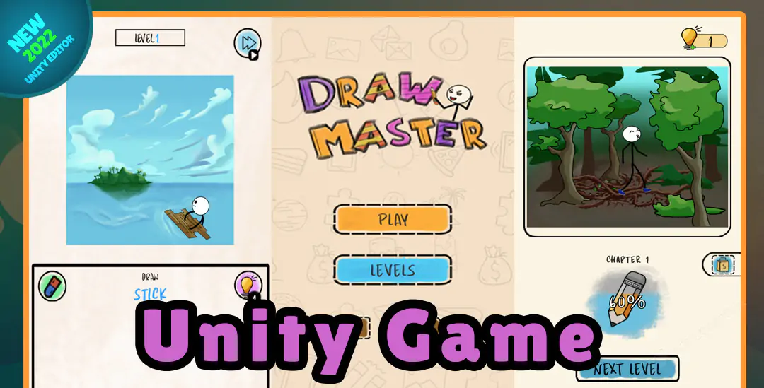 Draw Master - Unity Game | Unity source code