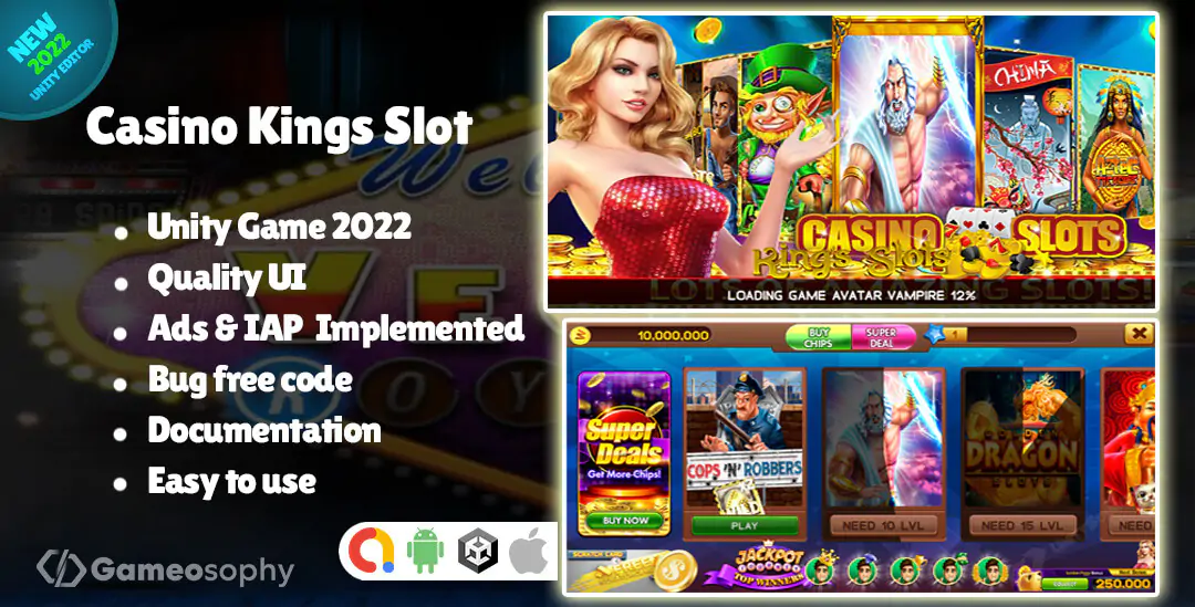 Casino Kings Slot Unity Assets