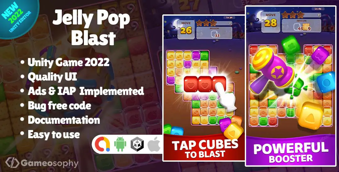 Jelly Pop Blast Match 3