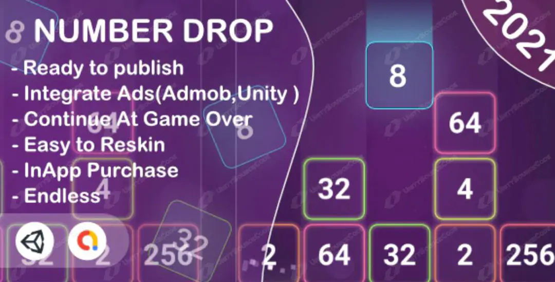 Number Drop – Unity Gam