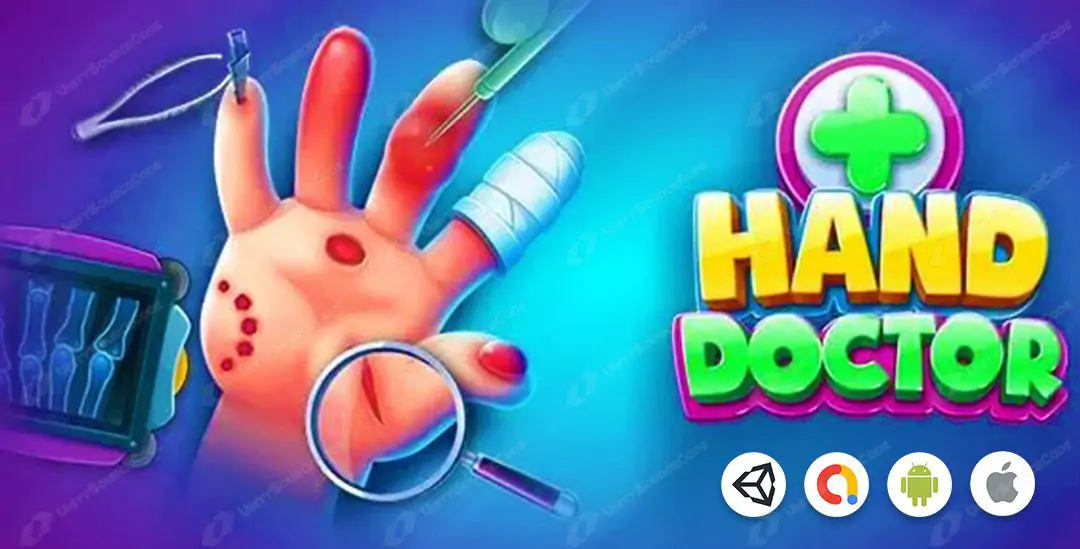 Hand Doctor Hospital Games | Unity source code