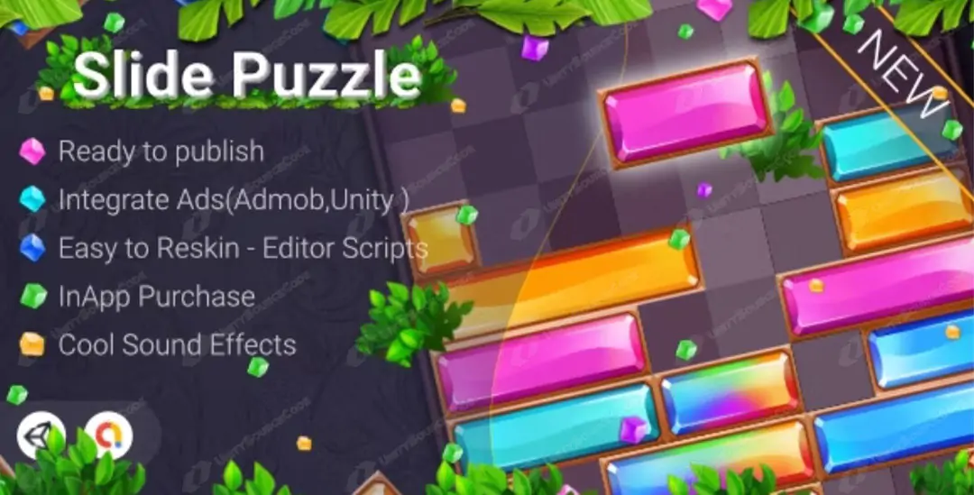 Slide Puzzle-Unity Game